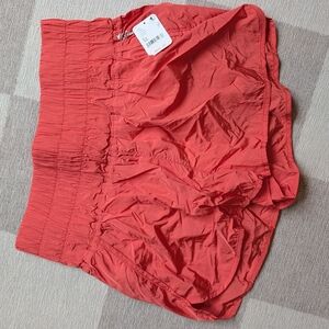  Free People Movement The Way Home Shorts in red. XL. NWT.
